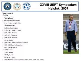 Timo Liekoski Profile