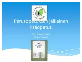 perusopetuksen j lkeinen lis opetus