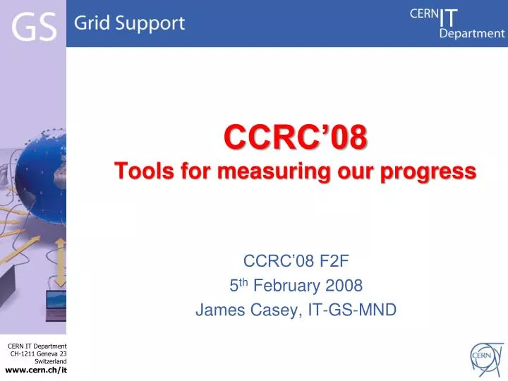 ccrc 08 tools for measuring our progress