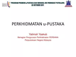 perkhidmatan u pustaka