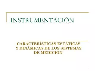 instrumentaci n