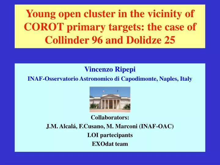 young open cluster in the vicinity of corot primary targets the case of collinder 96 and dolidze 25