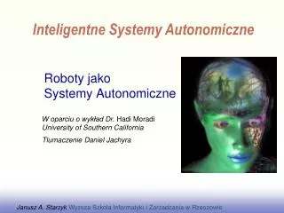 roboty jako systemy autonomiczne