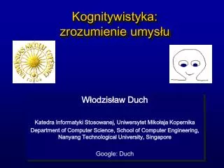 kognitywistyka zrozumienie umys u