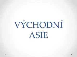 v chodn asie
