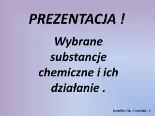 prezentacja