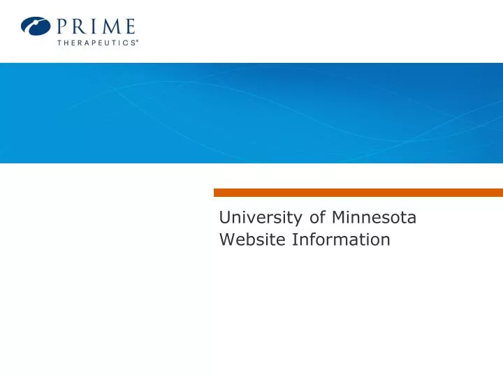 university of minnesota website information