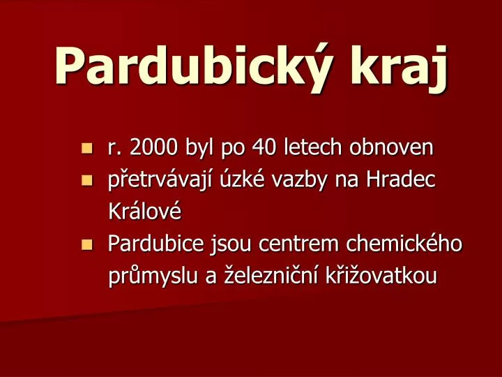 pardubick kraj