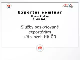 e x p o r t n s e m i n hradec kr lov 6 z 2011