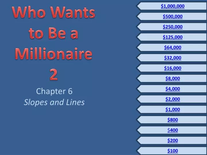 who wants to be a millionaire 2