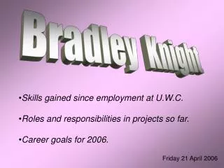 Bradley Knight