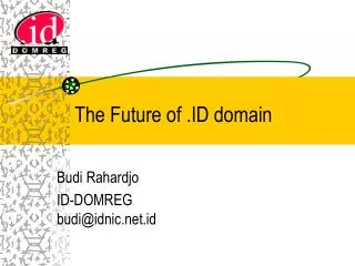 The Future of .ID domain