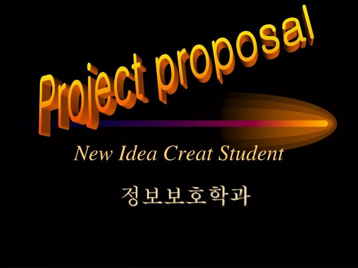 new idea creat student