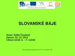 slovansk b je