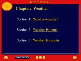 Chapter: Weather