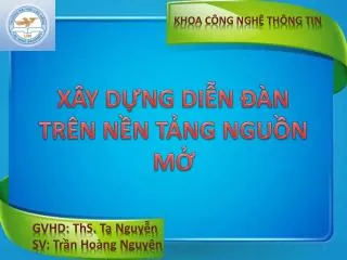 khoa c ng ngh th ng tin