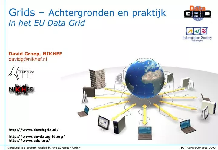 grids achtergronden en praktijk in het eu data grid