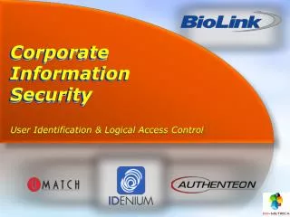 Corporate Information Security