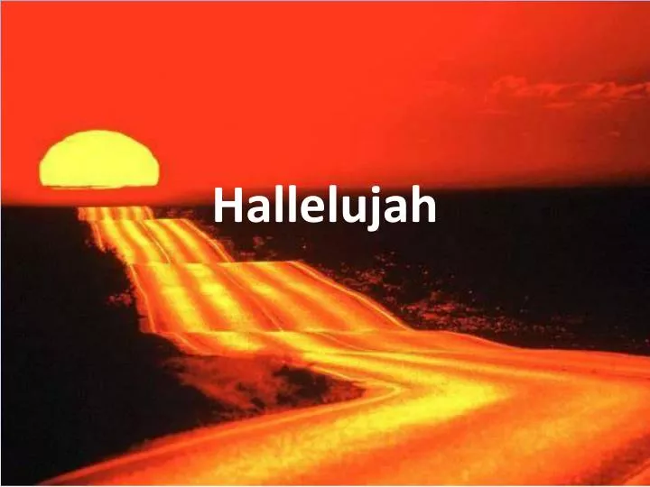 hallelujah