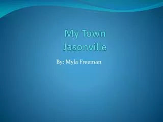 my town jasonville