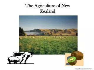 The Agriculture of New Zealand
