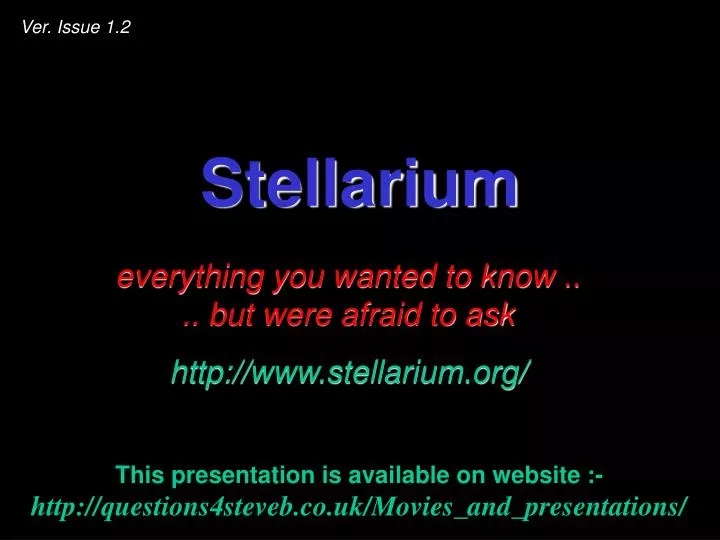 http www stellarium org