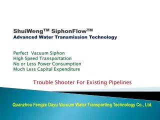 Trouble Shooter For Existing Pipelines