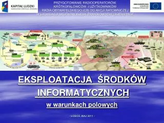w warunkach polowych