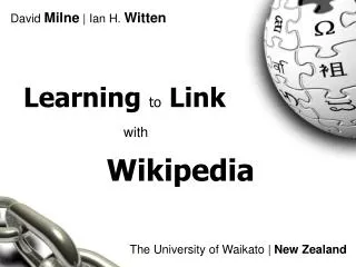 Learning to Link