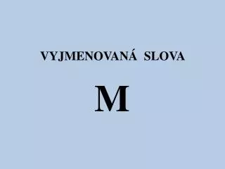 vyjmenovan slova