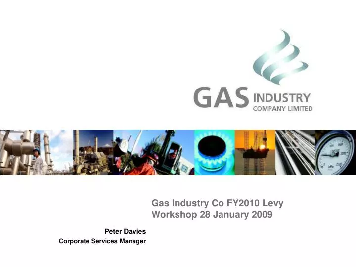 gas industry co fy2010 levy workshop 28 january 2009