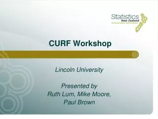 Lincoln University Presented by Ruth Lum, Mike Moore, Paul Brown