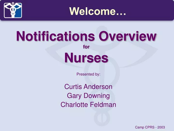 notifications overview for nurses