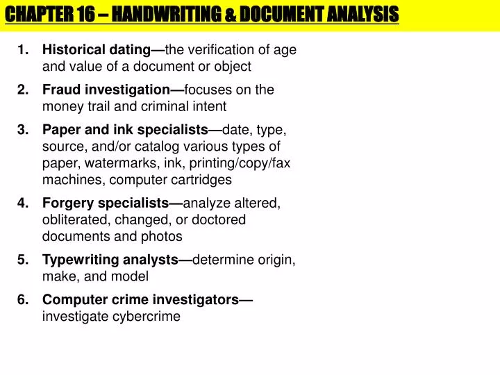 chapter 16 handwriting document analysis