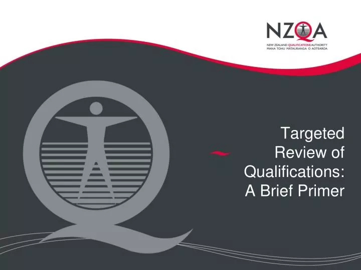 targeted review of qualifications a brief primer