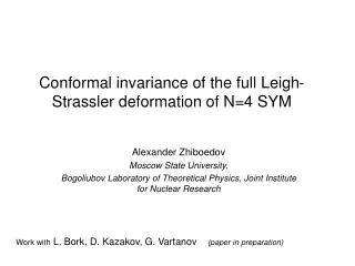 Conformal invariance of the full Leigh-Strassler deformation of N=4 SYM