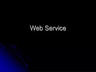 Web Service