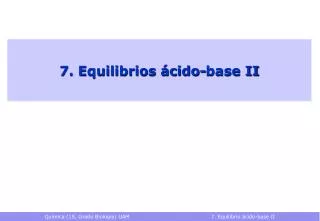 7 equilibrios cido base ii