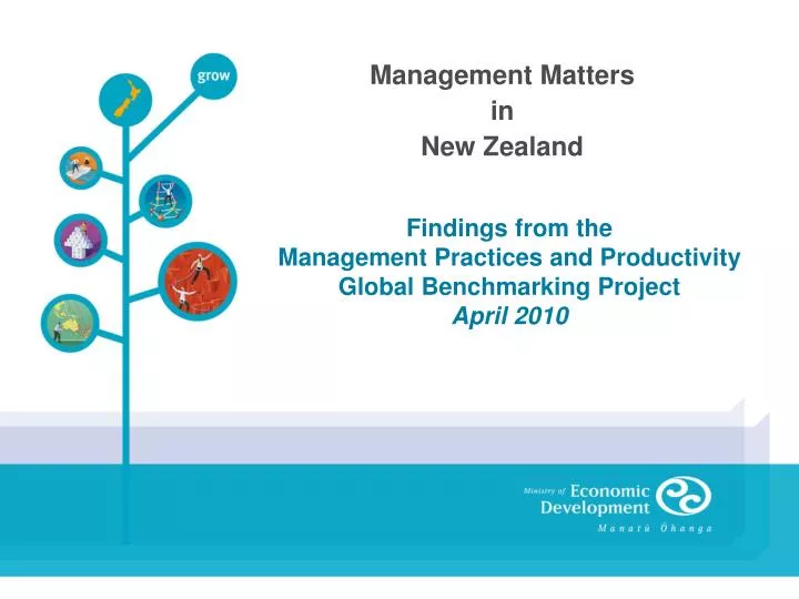 findings from the management practices and productivity global benchmarking project april 2010