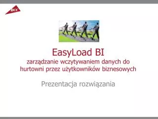 EasyLoad BI zarządzanie wczytywaniem danych do hurtowni przez użytkowników biznesowych