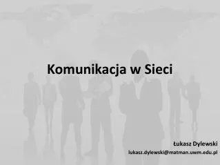 komunikacja w sieci