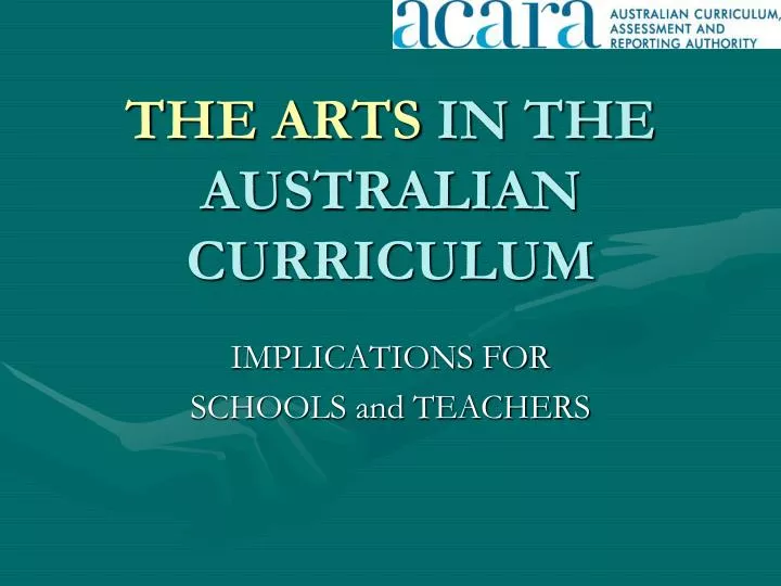 the arts in the australian curriculum