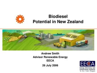 Biodiesel Potential in New Zealand