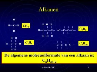 PPT - Alkanen En Alkenen PowerPoint Presentation, Free Download - ID ...