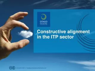 Constructive alignment in the ITP sector