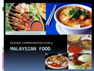 MALAYSIAN FOOD