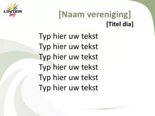 naam vereniging