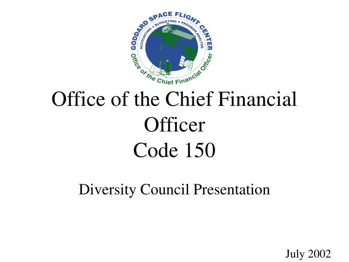 office of the chief financial officer code 150