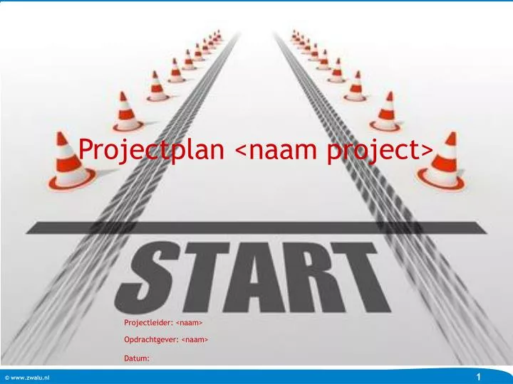 projectplan naam project