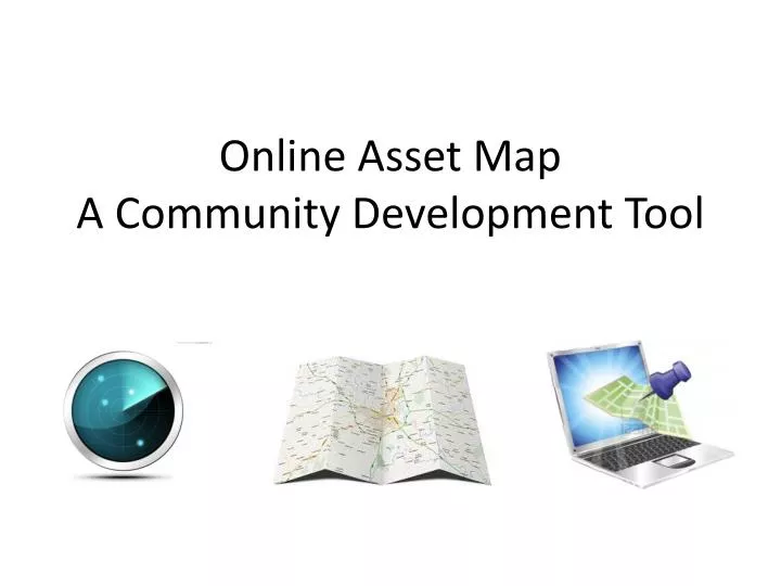 online asset map a community development tool
